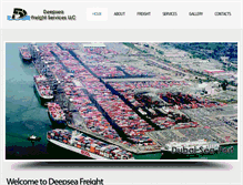 Tablet Screenshot of deepseaemirates.com